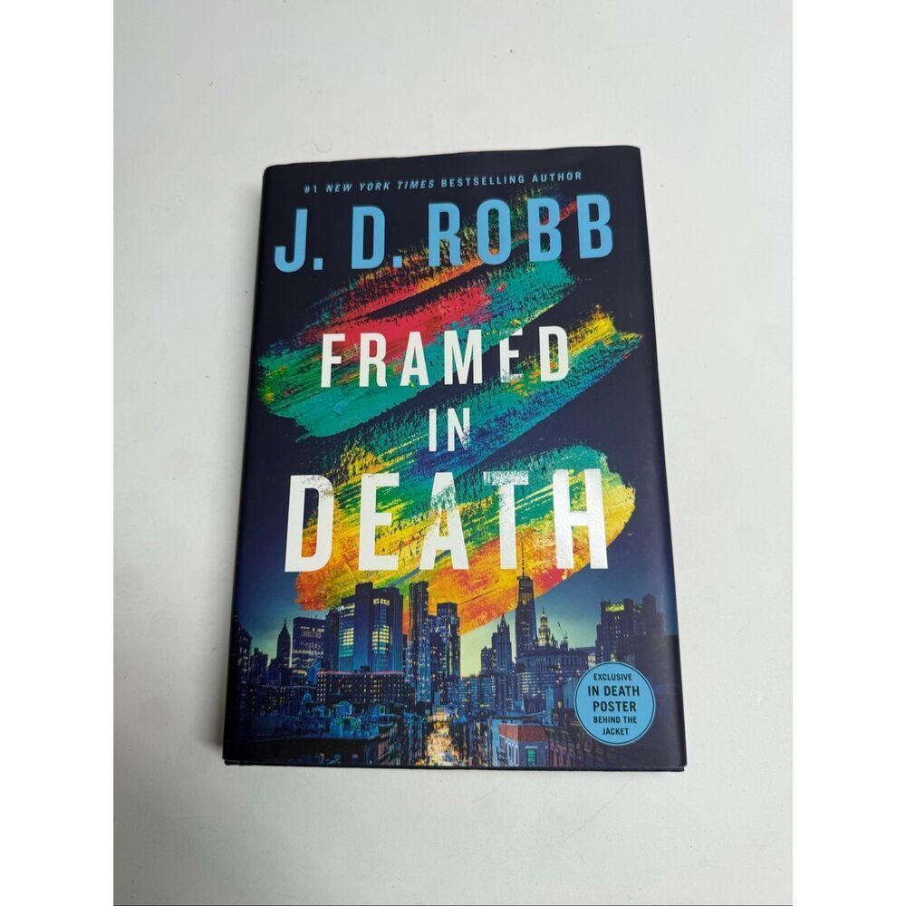 Framed in Death by J.D. Robb Hardcover Book